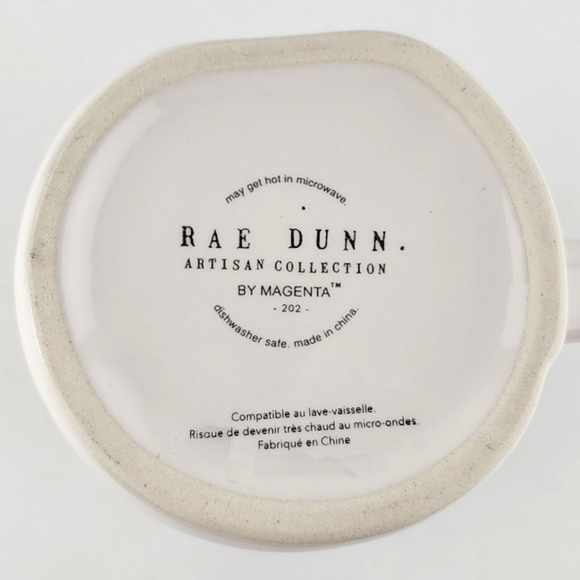 ⭐️2/ $50⭐️ Rae Dunn Artisan Collection White Coffee  Tea Mug BELIEVE IN CHANGE - Picture 8 of 10